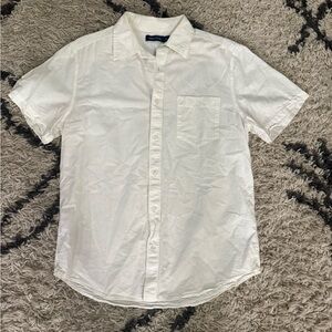 Nautica White Short Sleeve Shirt